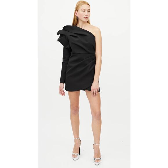 TUCKERNUCK Rachel Gilbert Black Aurora Mini Dress NWT Size 0 - Picture 1 of 8